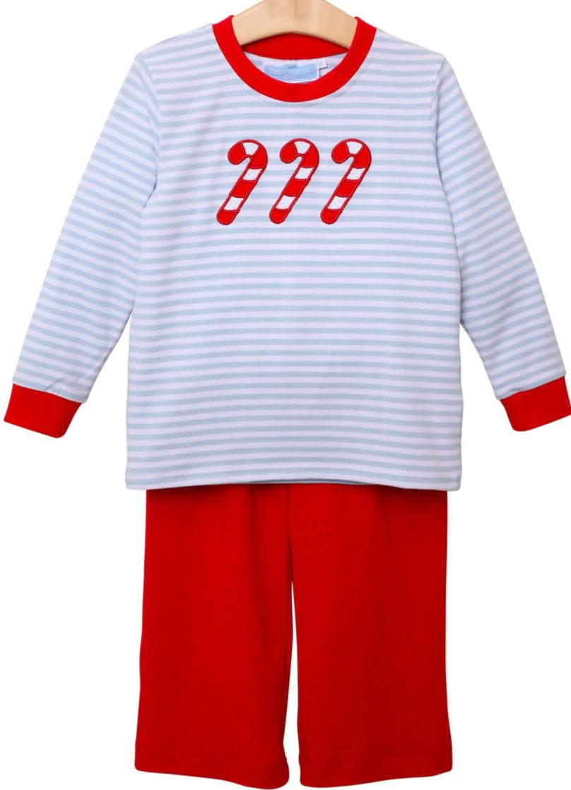 Candy Cane Pants Set