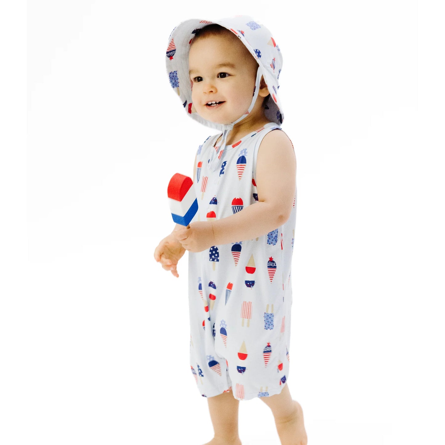 American Ice Cream Sleeveless Shortie Romper