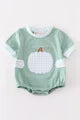 Pumpkin Applique Bubble
