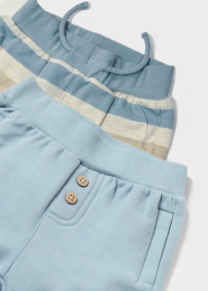 Elephant & Giraffe Knit Set- Striped