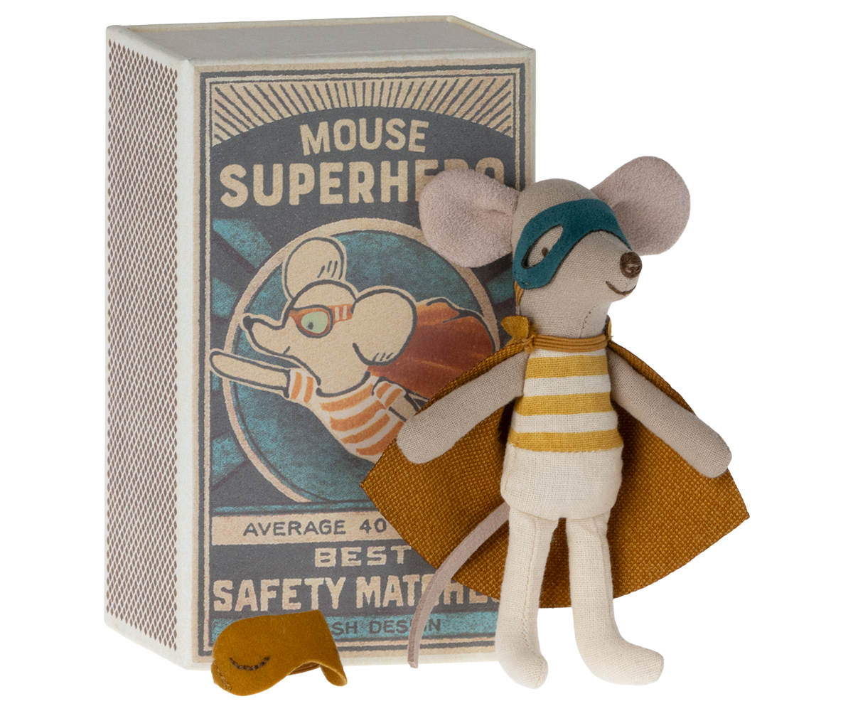 Maileg Super Hero Mouse- Little Brother