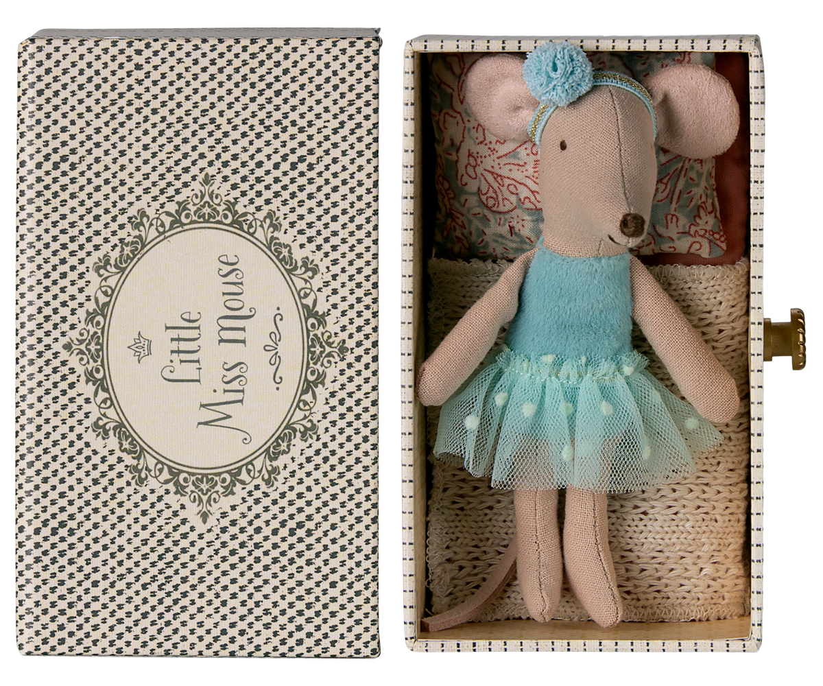 Maileg Dance Mouse in Daybed