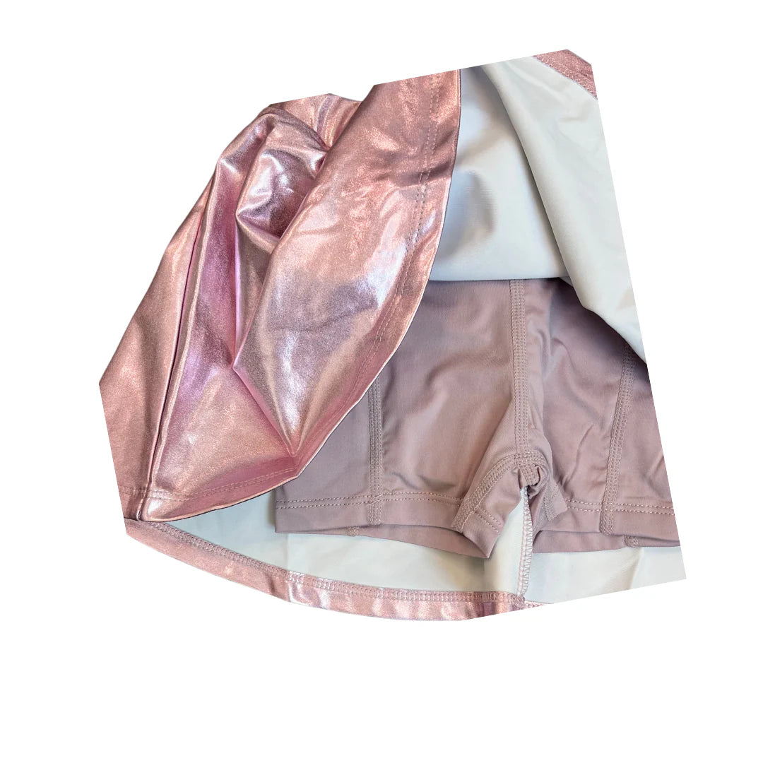 Metallic Lavender Skirt