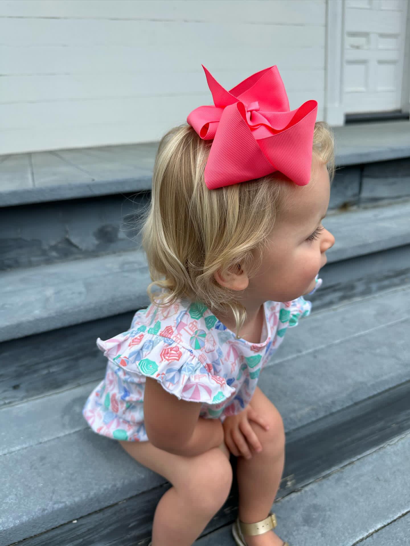 Girls Sleeveless Classic Bubble-Beach Umbrellas