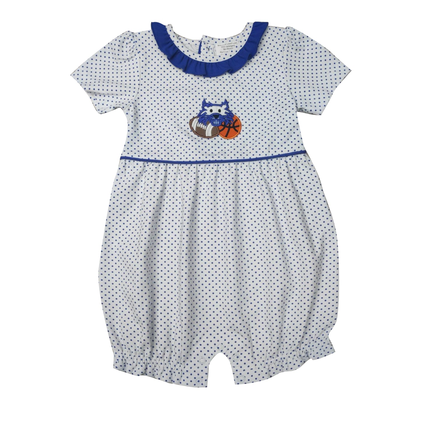 Royal Blue Girl's Wildcat Bubble