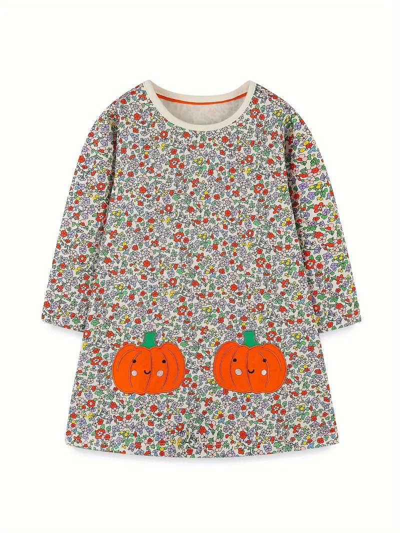 Floral Pumpkin Dress