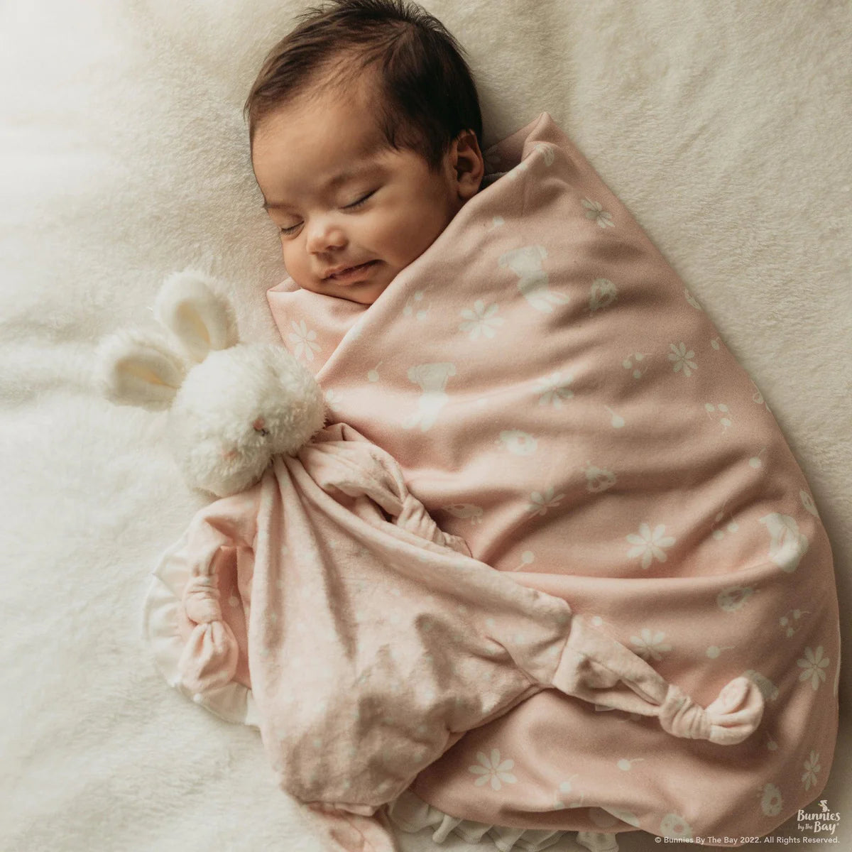 Blossom's Organic Receiving Blanket