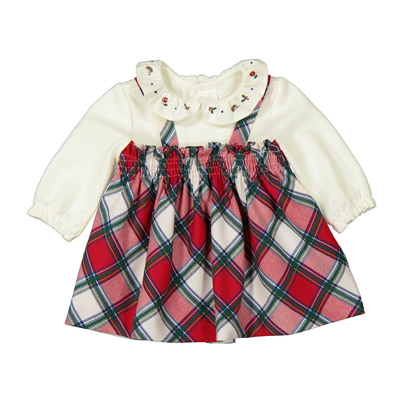 Baby Girl- Plaid Holiday Dress