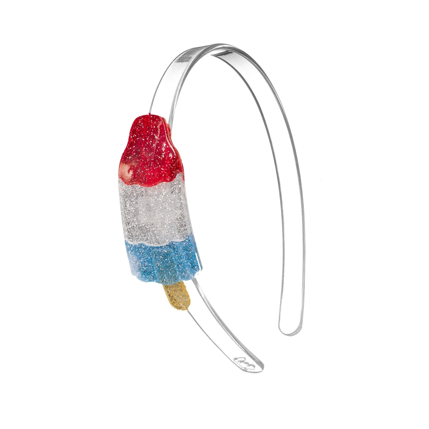 Popsicle Rocket Glitter Headband