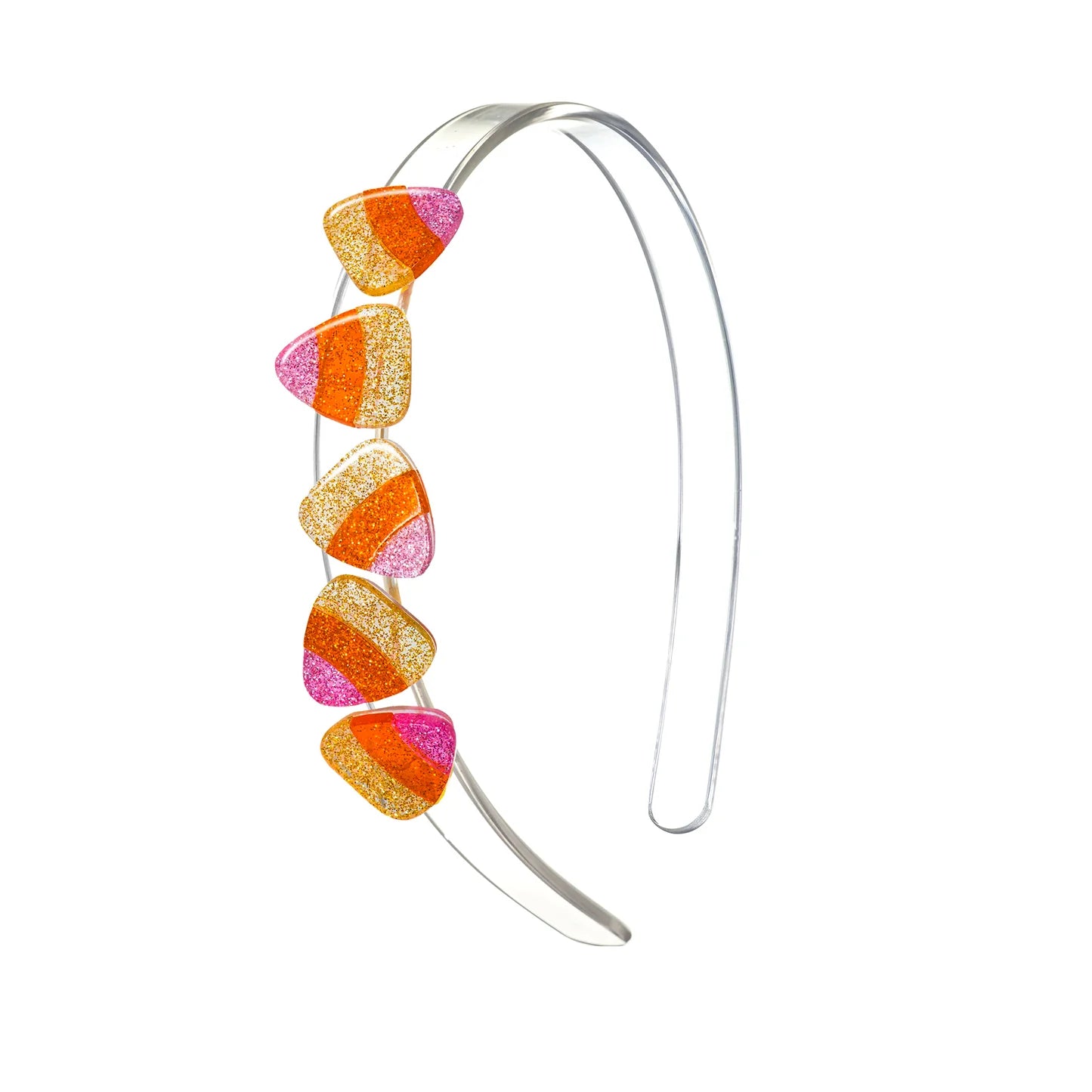 Candy Corn Glitter Headband