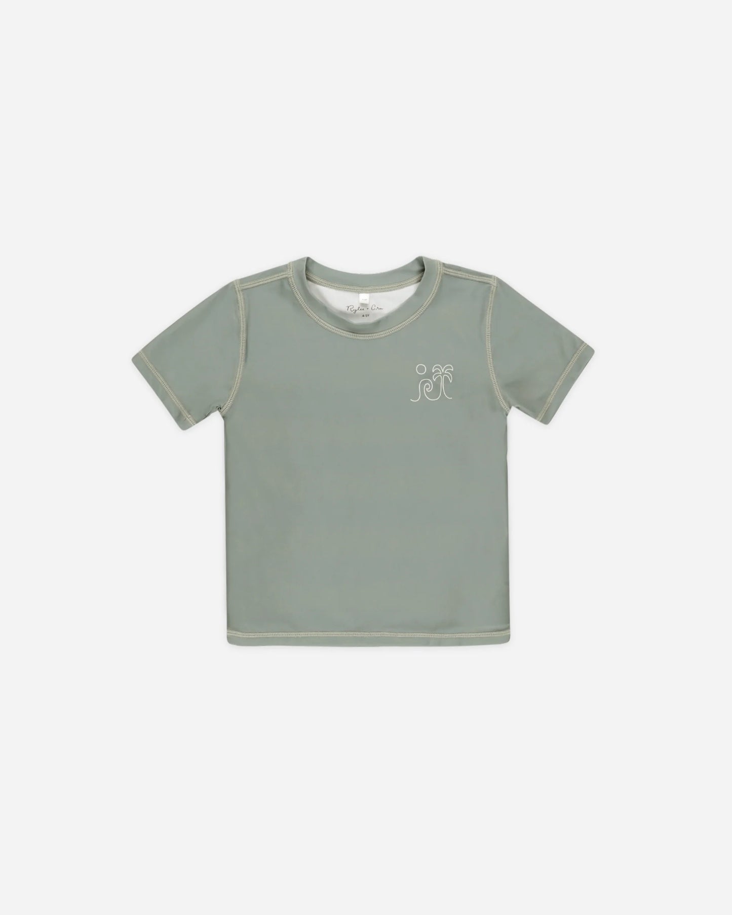 Boys Rashguard || Eucalyptus