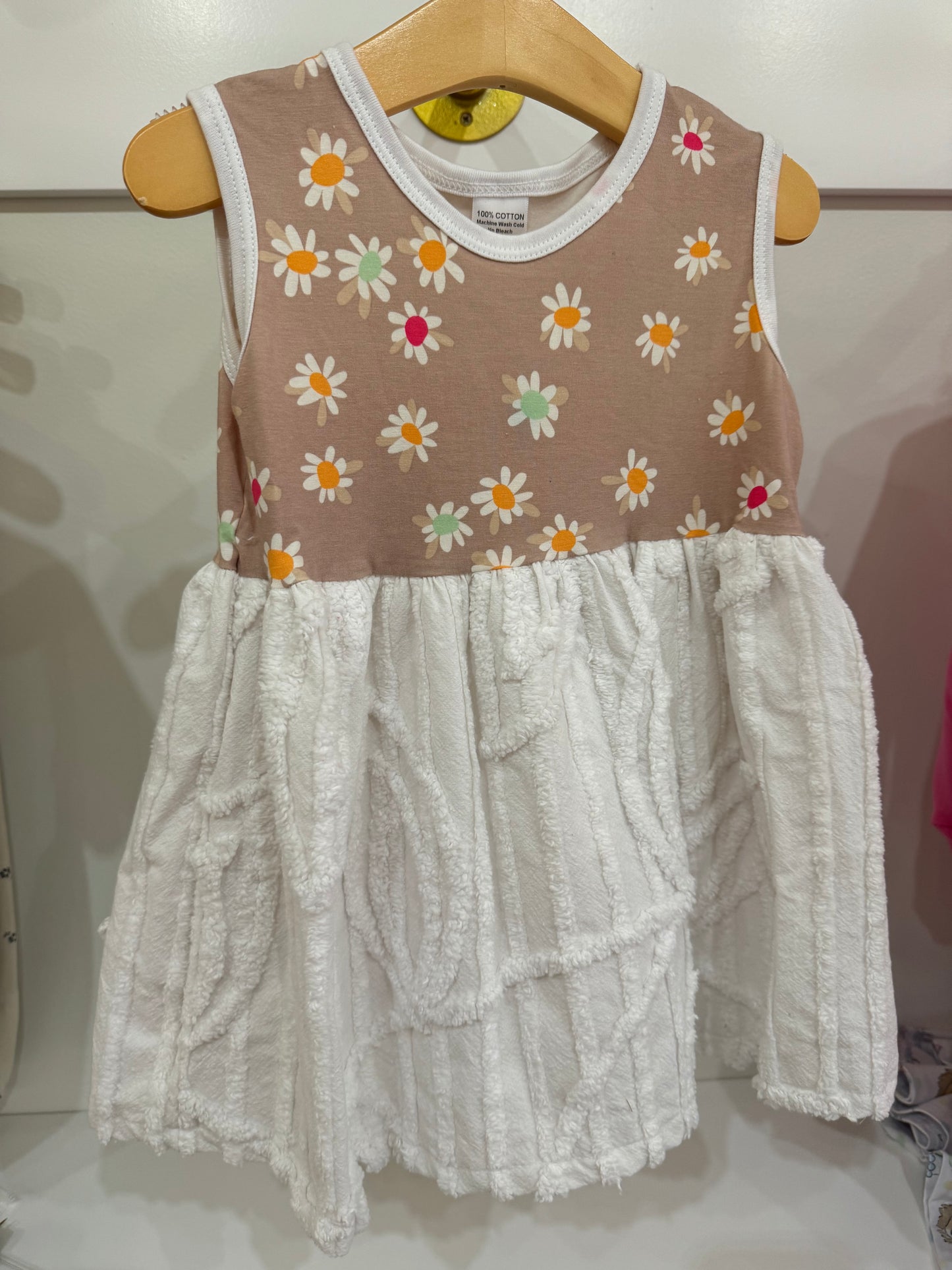 Tank Dress- Daisies