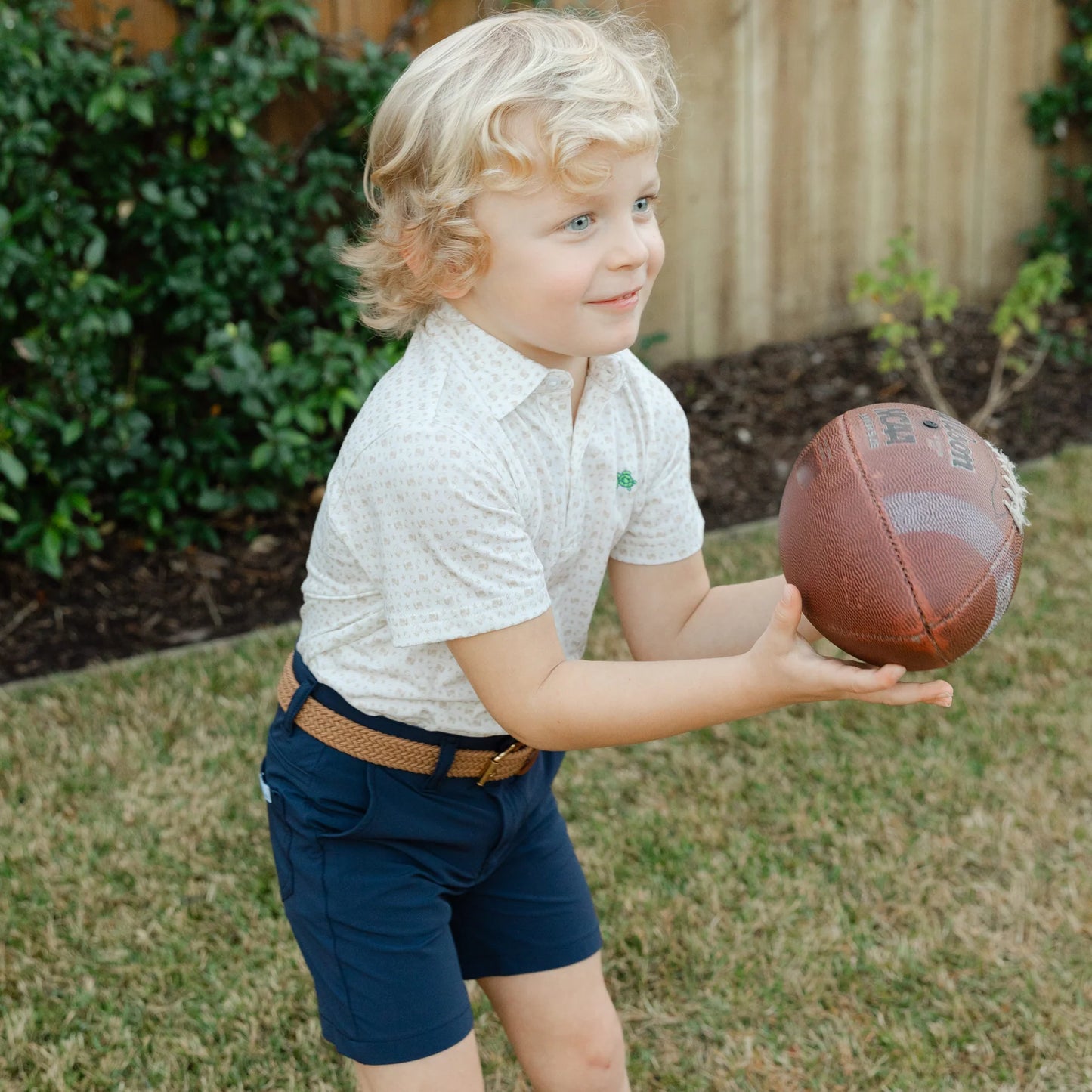 Sport Henry Polo - Football on Tan