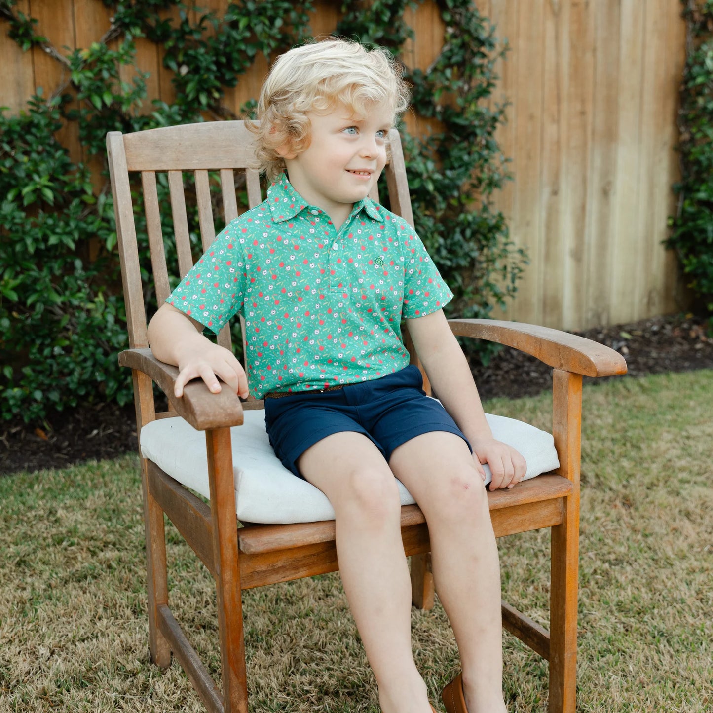 Sport Henry Polo - Back to School on Green