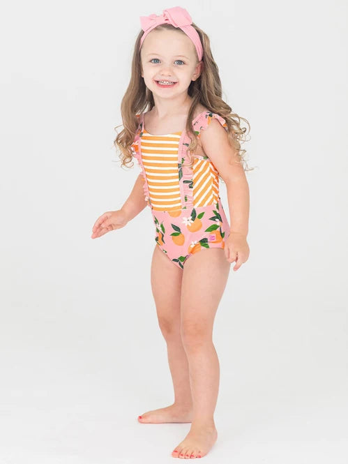 Orange You The Sweetest Pinafore One Piece