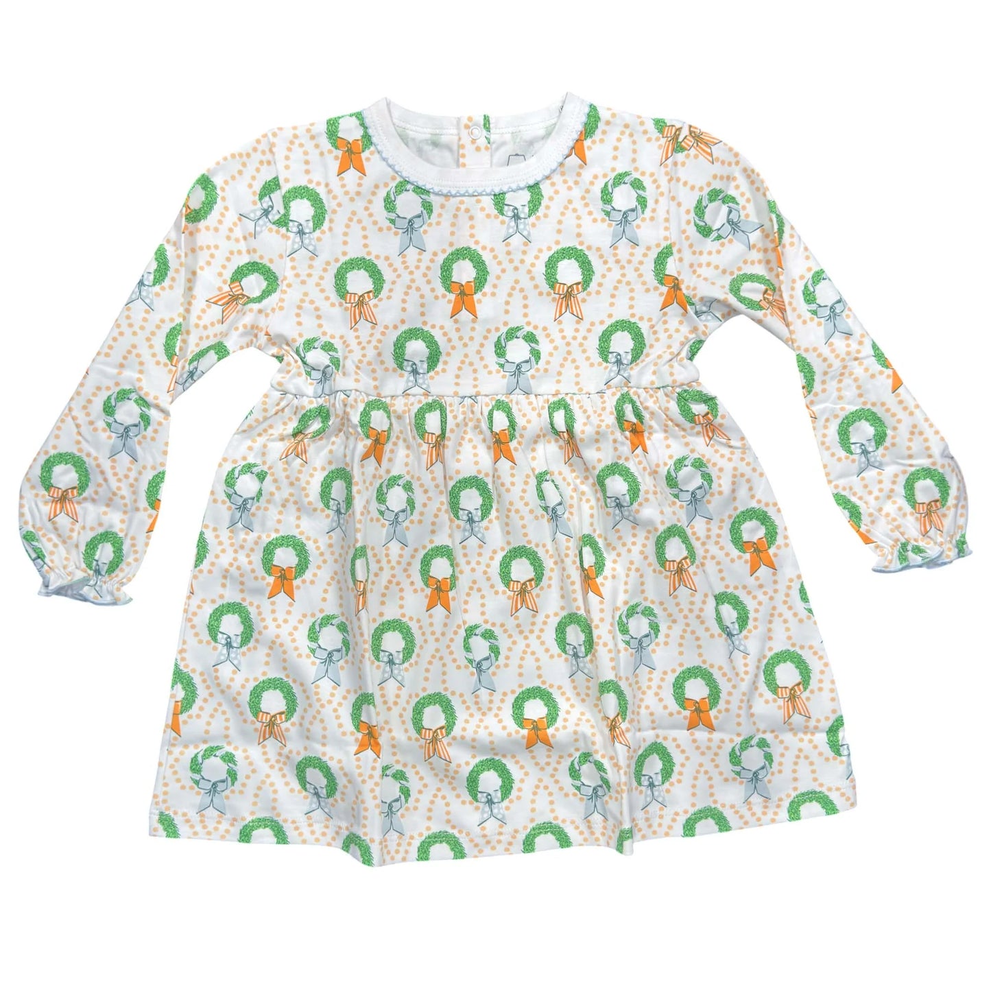 Bows & Box Wreaths- Long Sleeve Playtime Dress