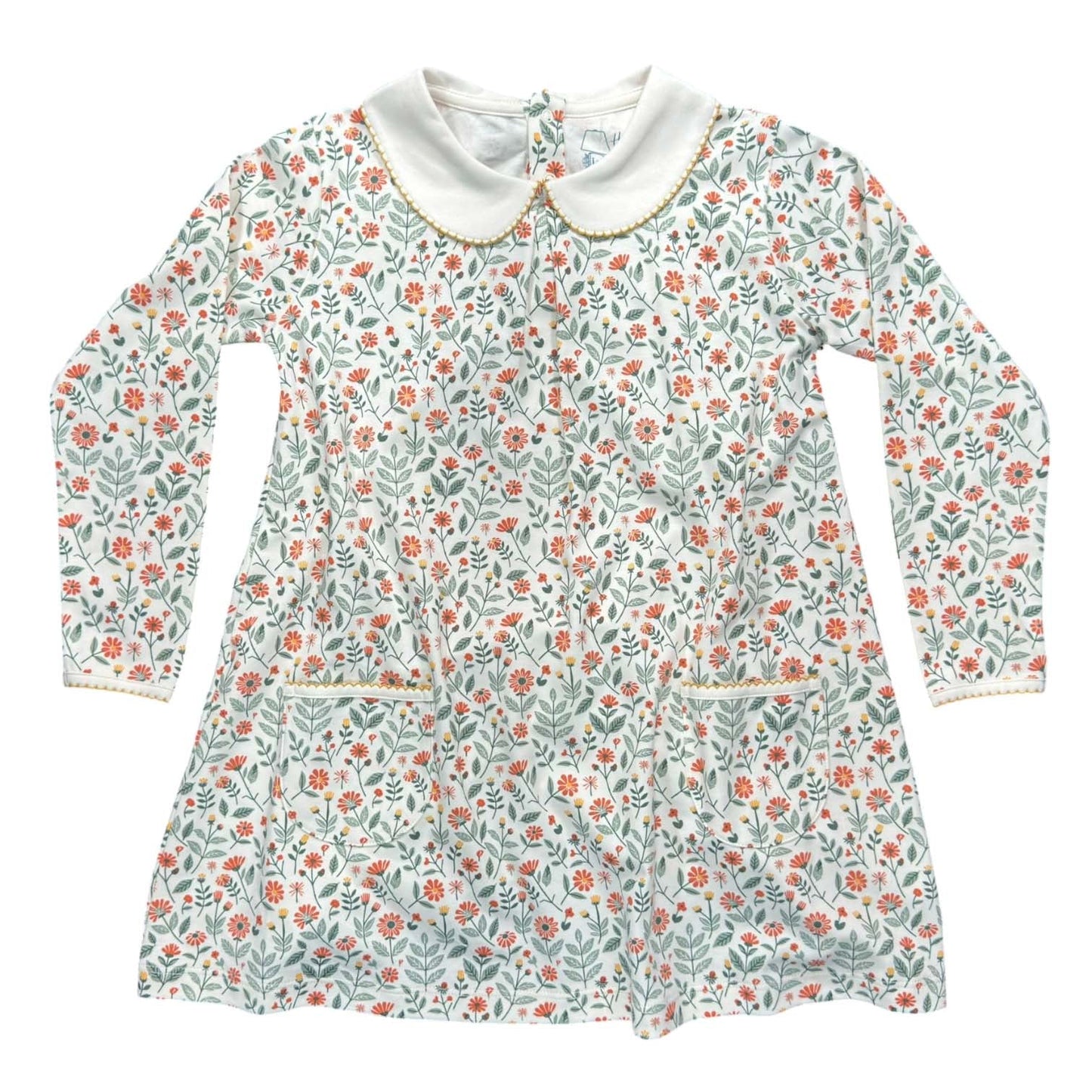 Long Sleeve Pocket Twirl- Fall Floral