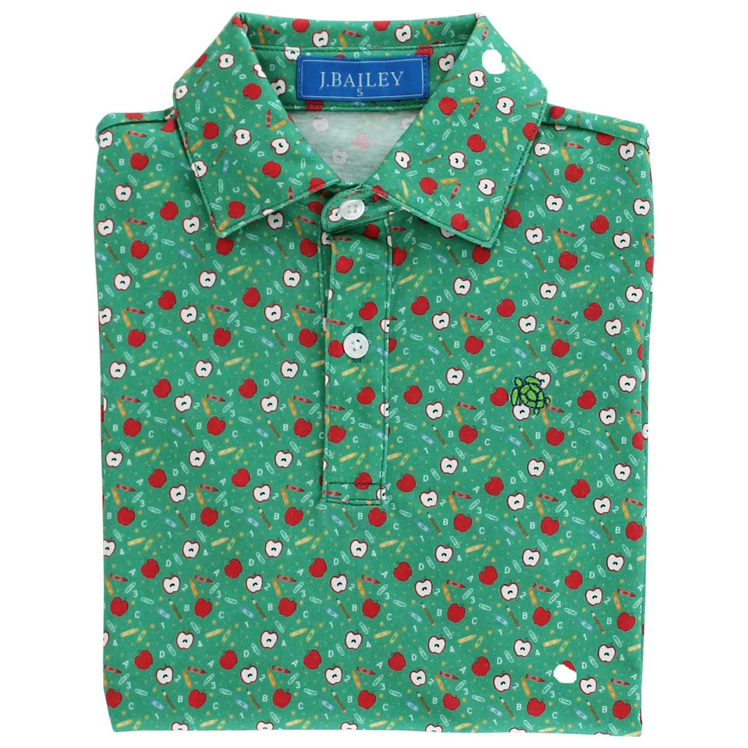 Sport Henry Polo - Back to School on Green