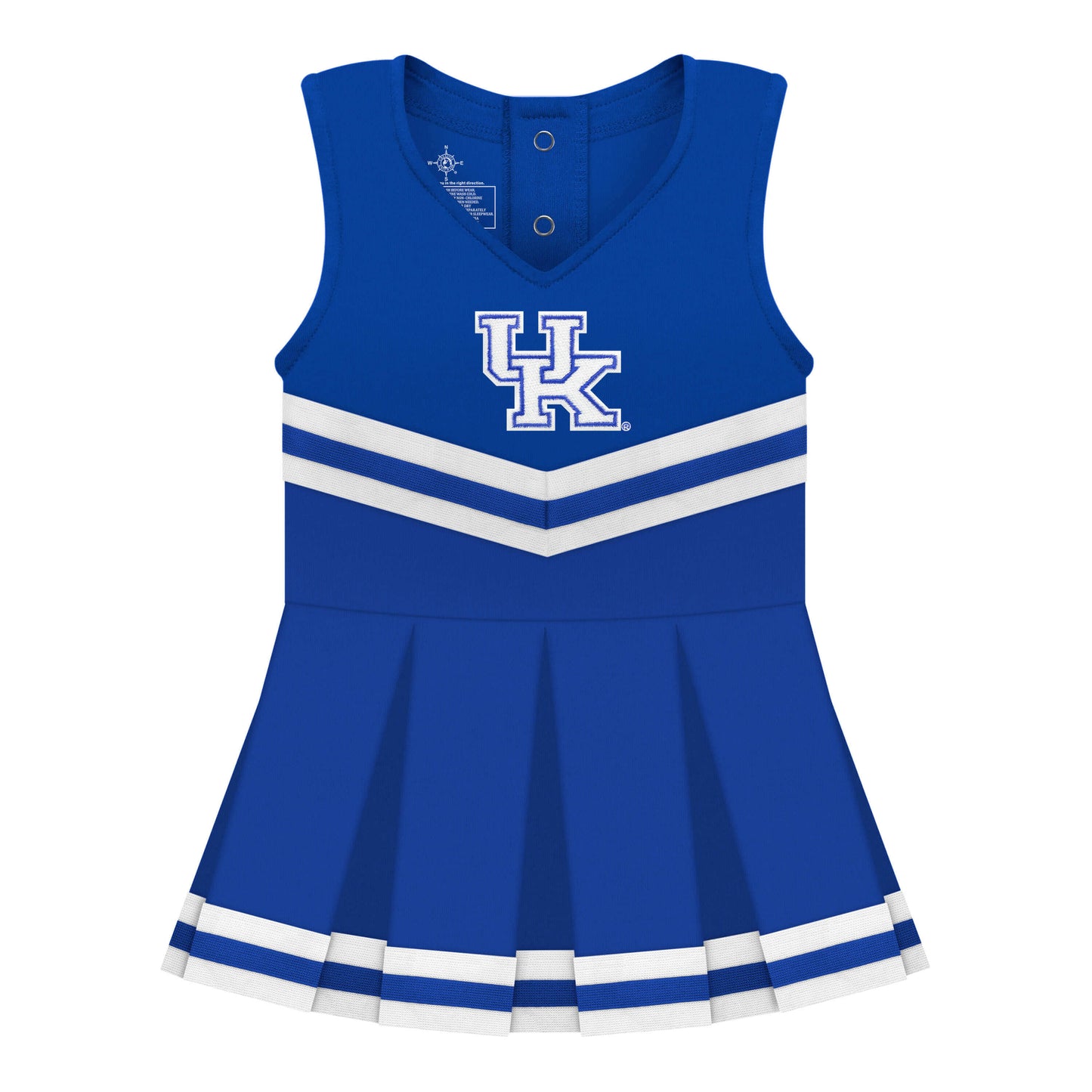 Kentucky Cheer Bodysuit Dress- Royal Blue