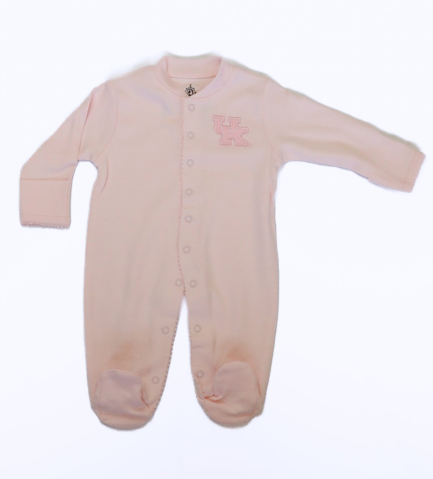 Kentucky Footed Romper- Pink