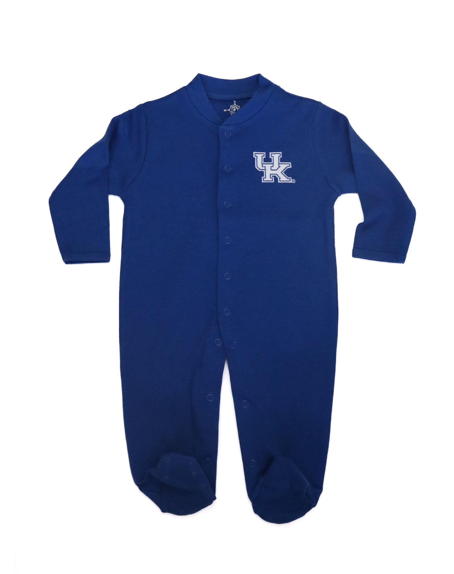 Kentucky Footed Romper- Royal Blue