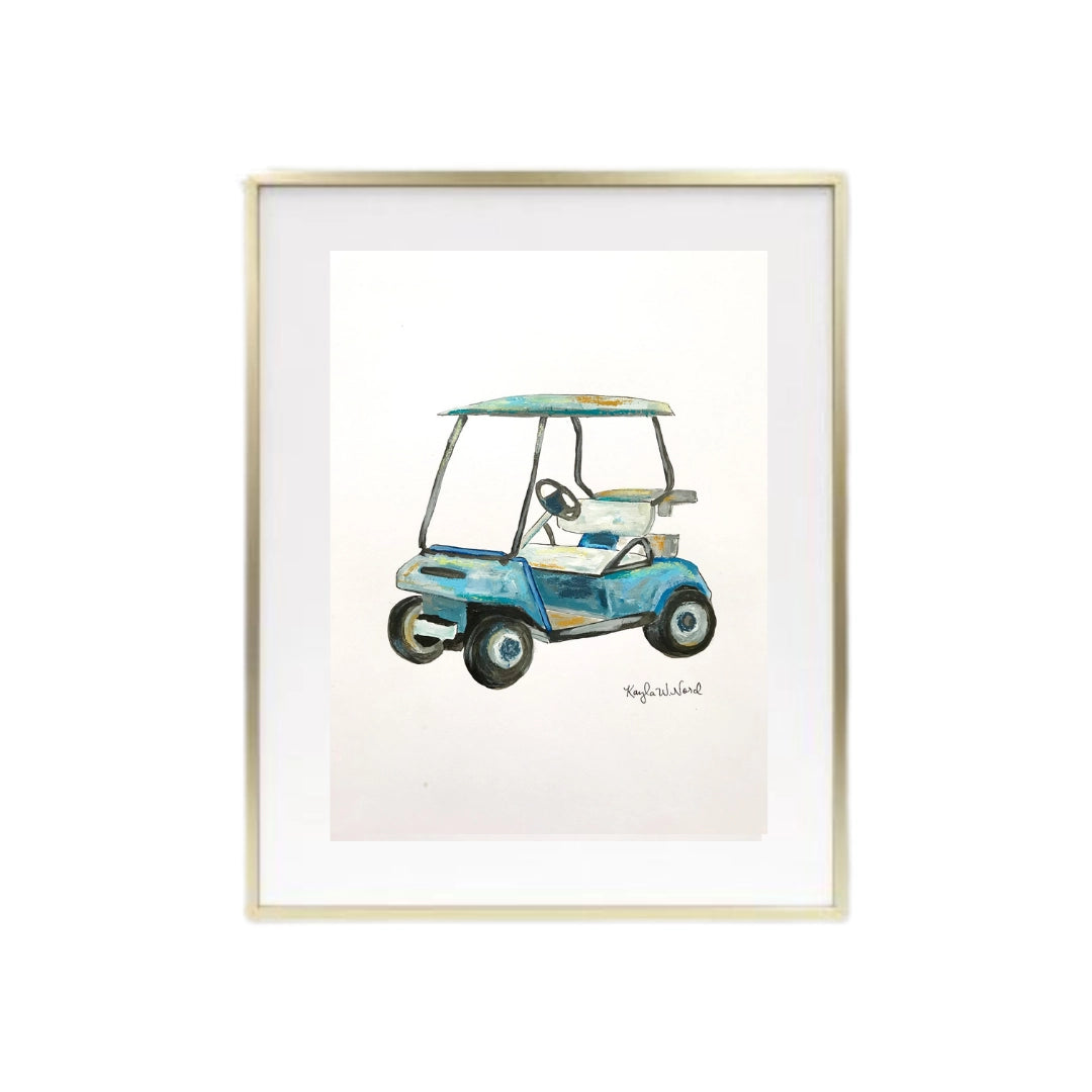 Nursery Golf Art (Prints)- 8 x 10