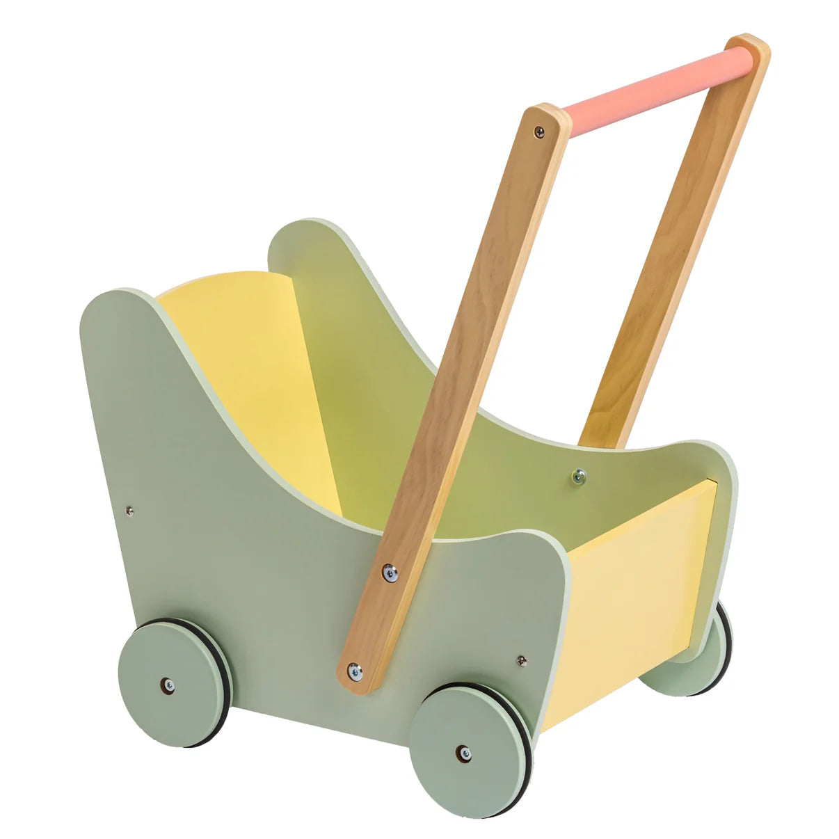 Twiggly Toys - Deluxe Wood Push Cart