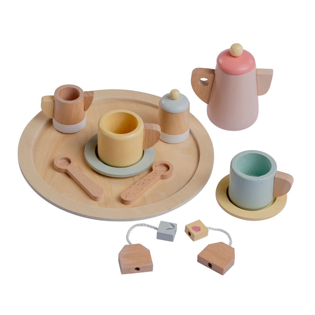 Twiggly Toys- Deluxe Wood Tea Party Set
