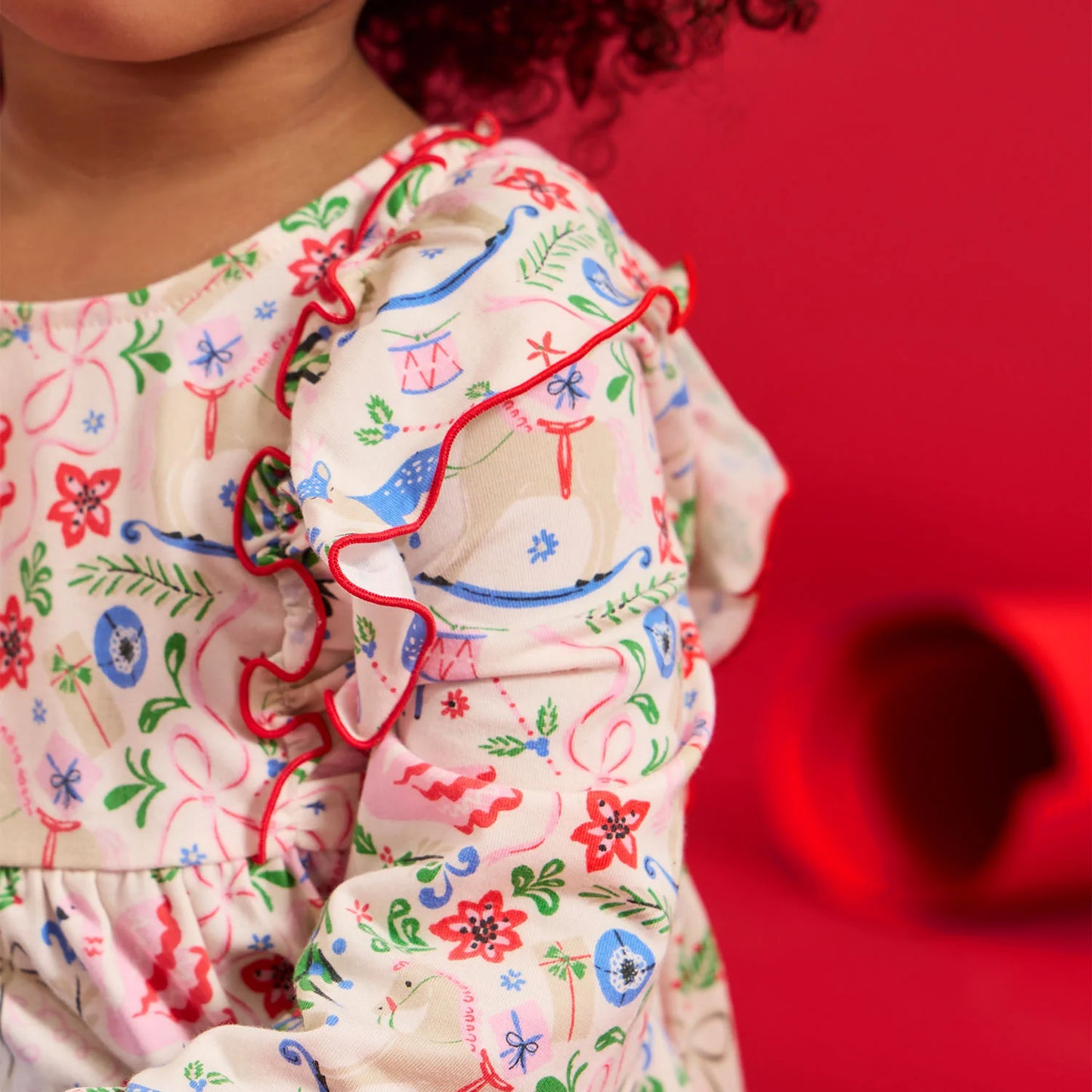 Sugar Plums Magnetic Kids Dress & Legging Set