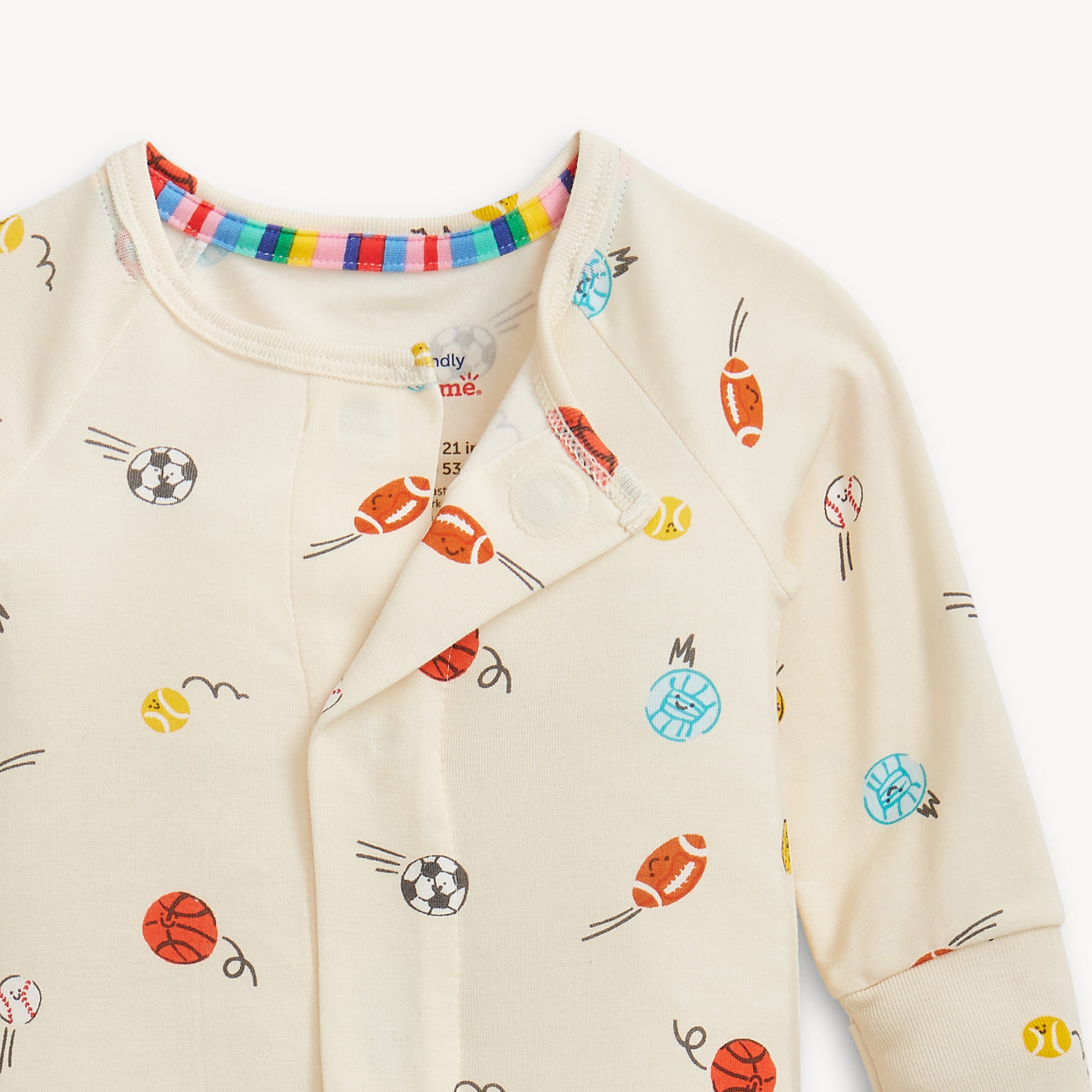 Little Baller Magnetic Me Coverall Sleeper