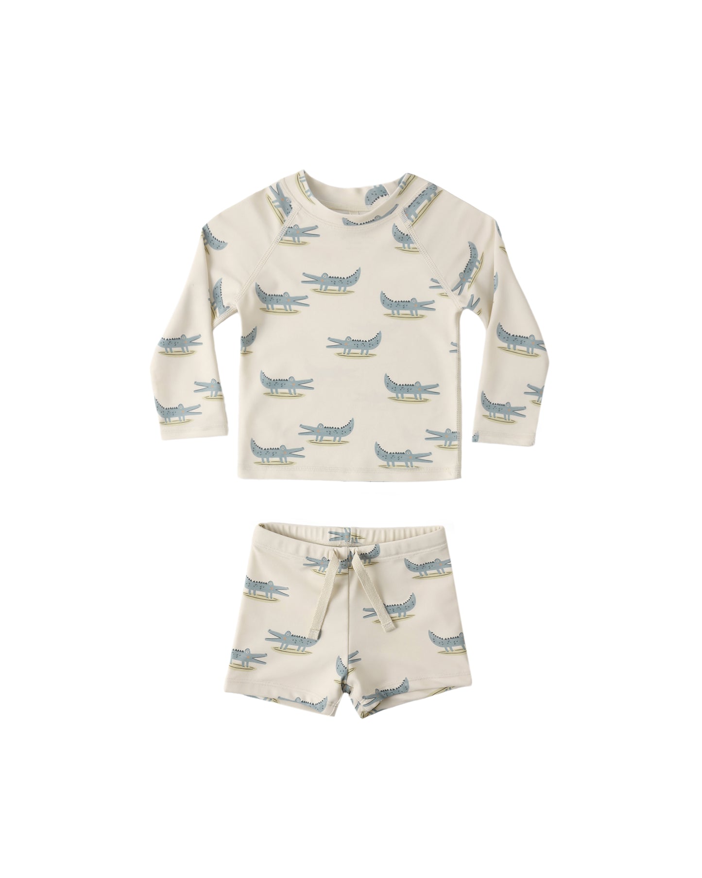 Boys Rashguard Set || Alligators