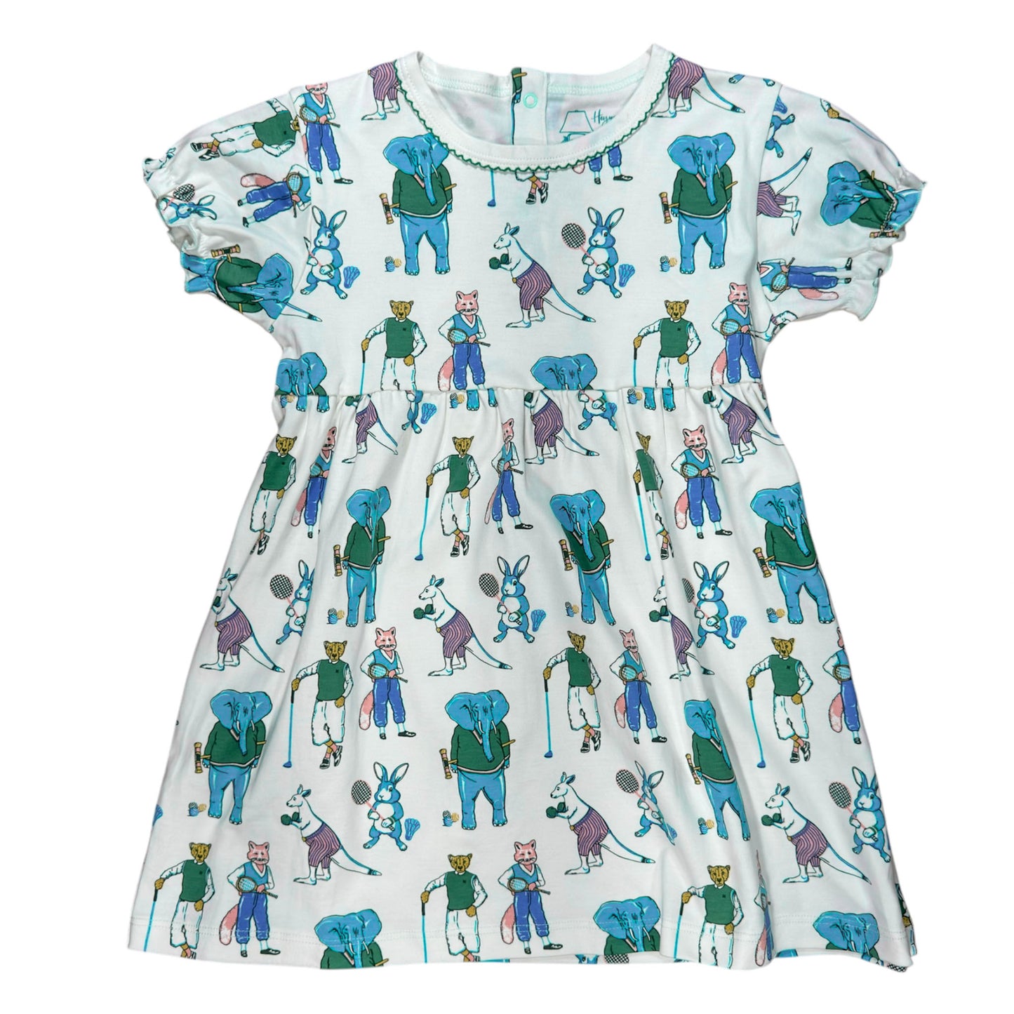 Short Sleeve Playtime Dress- Animal Athletic Club