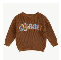 Sequin Gobble Sweater
