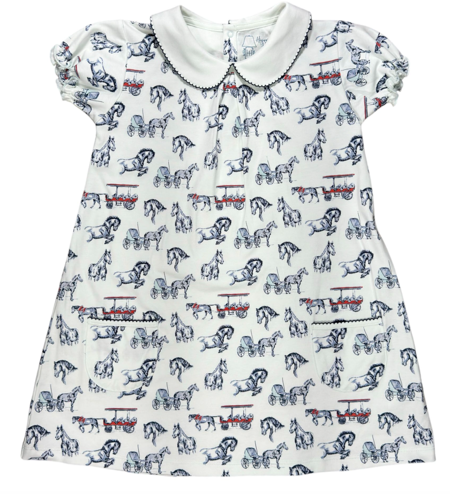 Twirling Pocket Dress-Horse Sketches