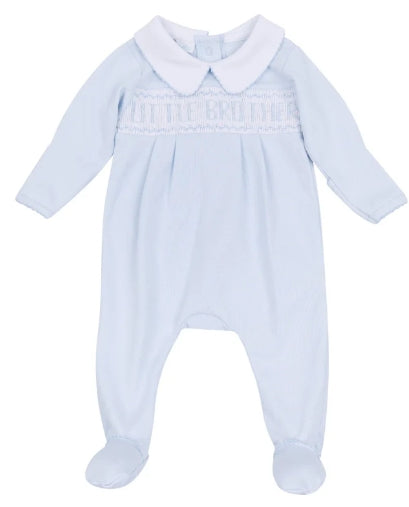 Little Brother Smocked Footie