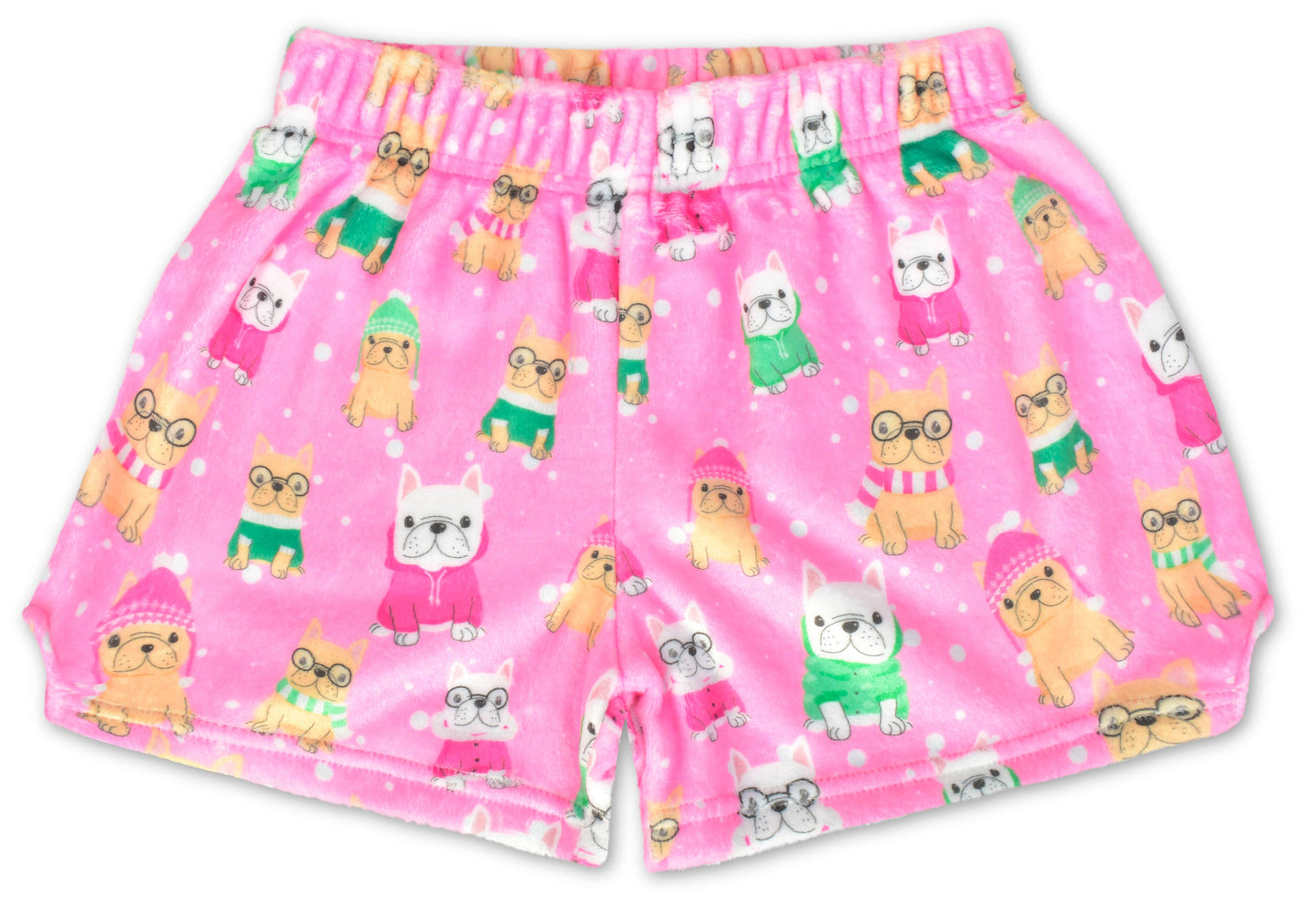 BEST IN SNOW PLUSH SHORTS (XSMALL 4-6)