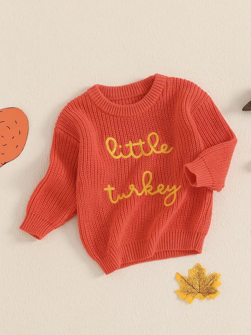 Little Turkey Thanksgiving Sweaters