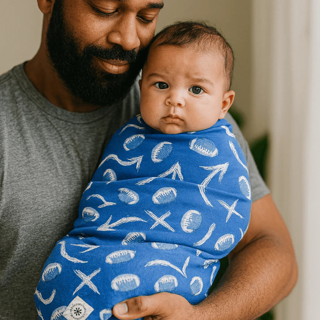 Swaddle- Football Allen Work