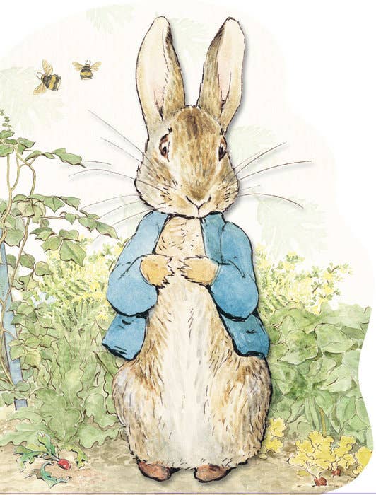 Peter Rabbit Lg Shaped Bd Bk