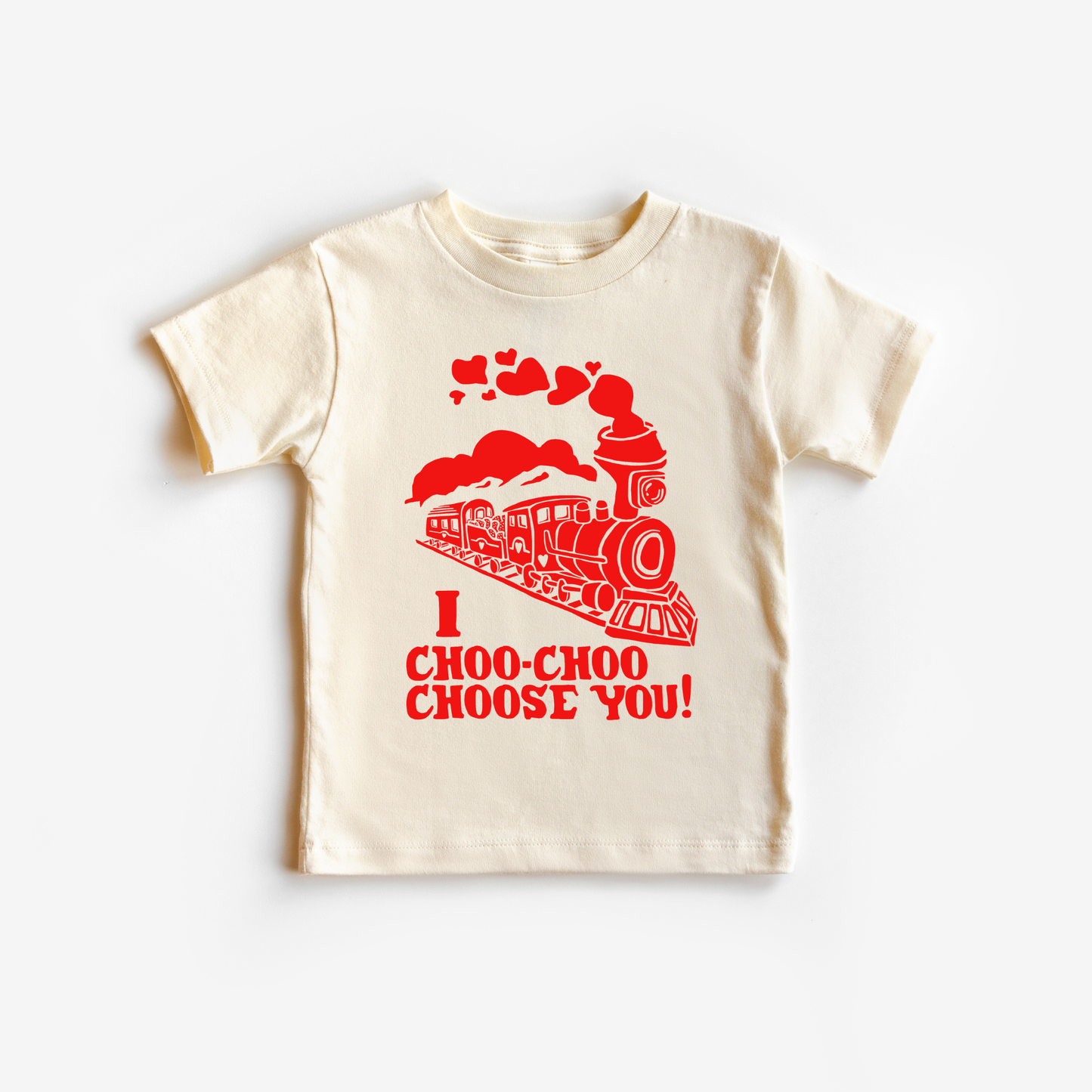 I Choo Choo Choose You train Valentines Day Kids Shirt