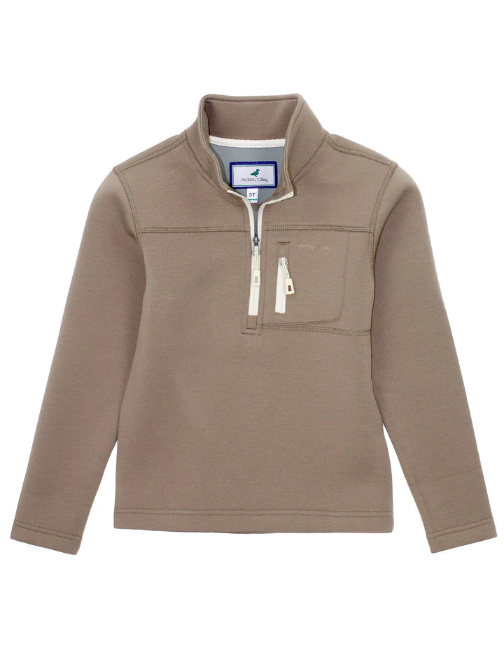 Boys Arctic Pullover- Acorn