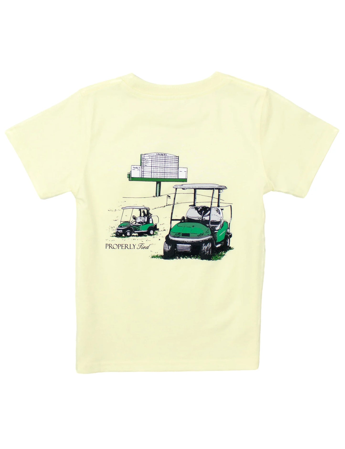 Boys Leaderboard SS Light Yellow