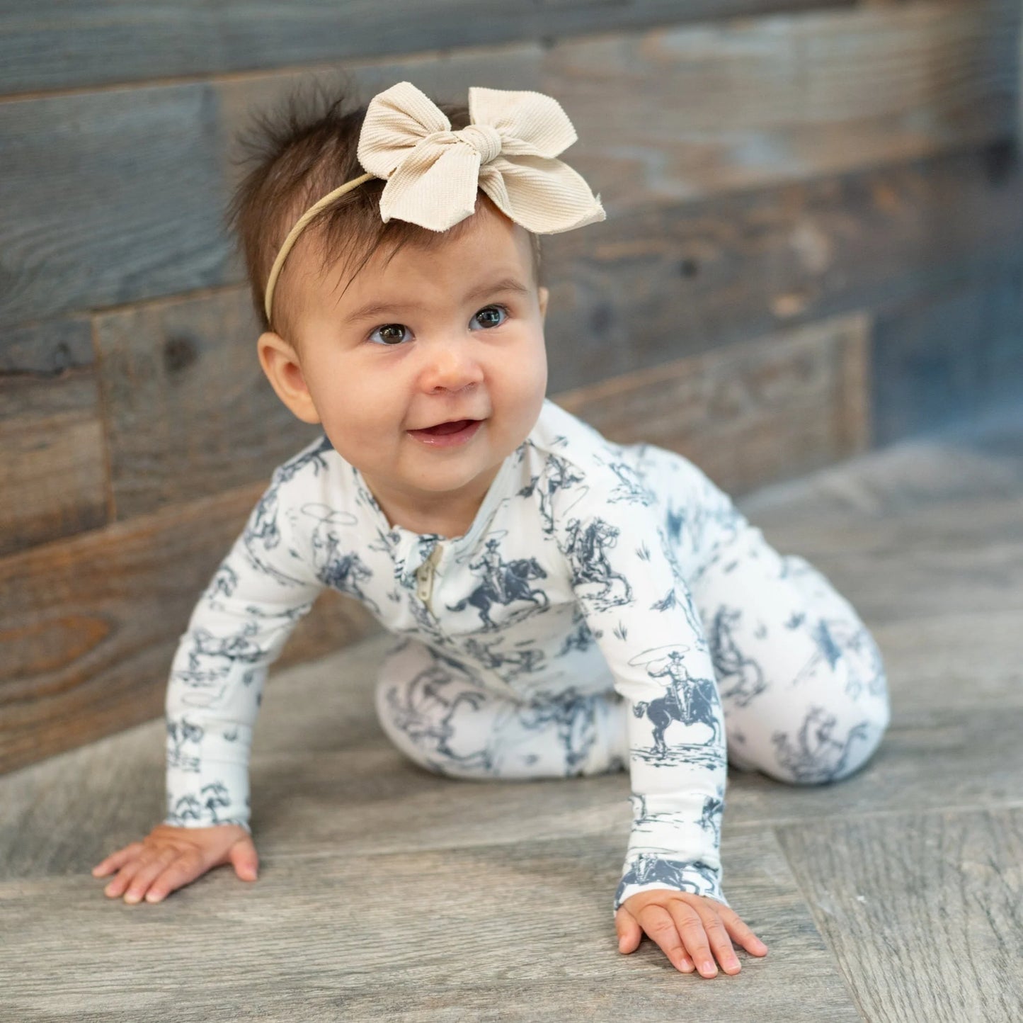 Convertible Romper-Rip's Ranch