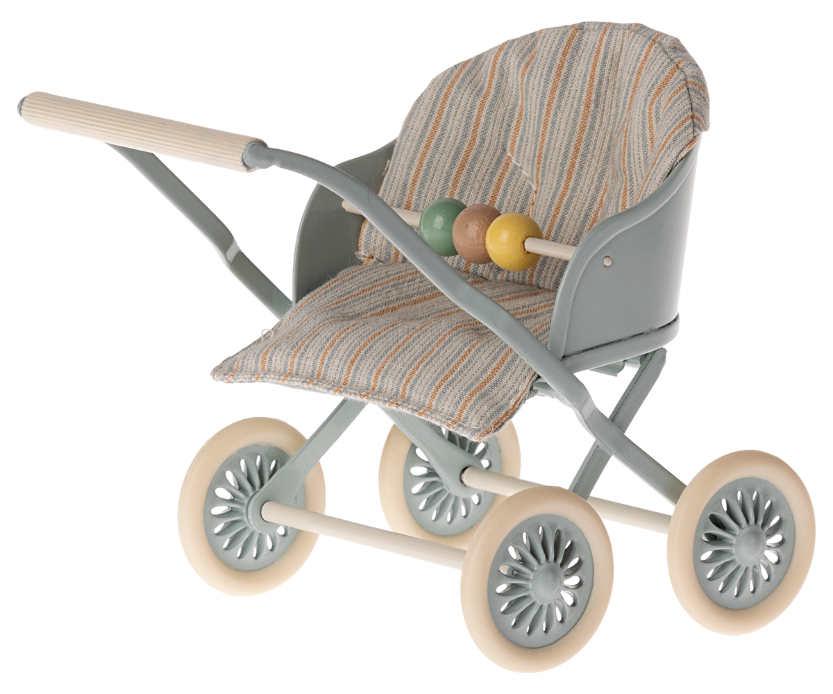 Maileg Baby Mouse Stroller