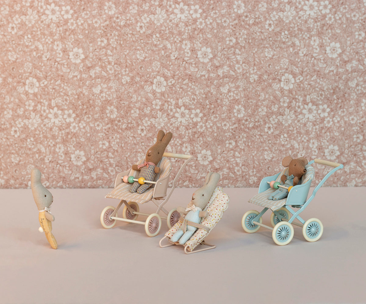 Maileg Baby Mouse Stroller