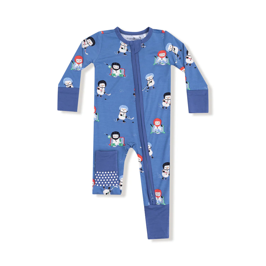Snow Folks Ice Hockey - 2 Way Zipper Romper