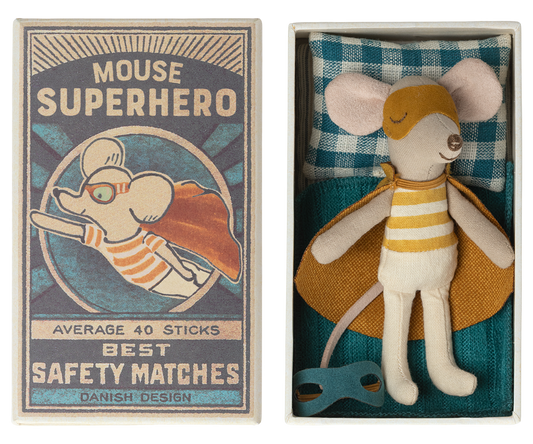 Maileg Super Hero Mouse- Little Brother
