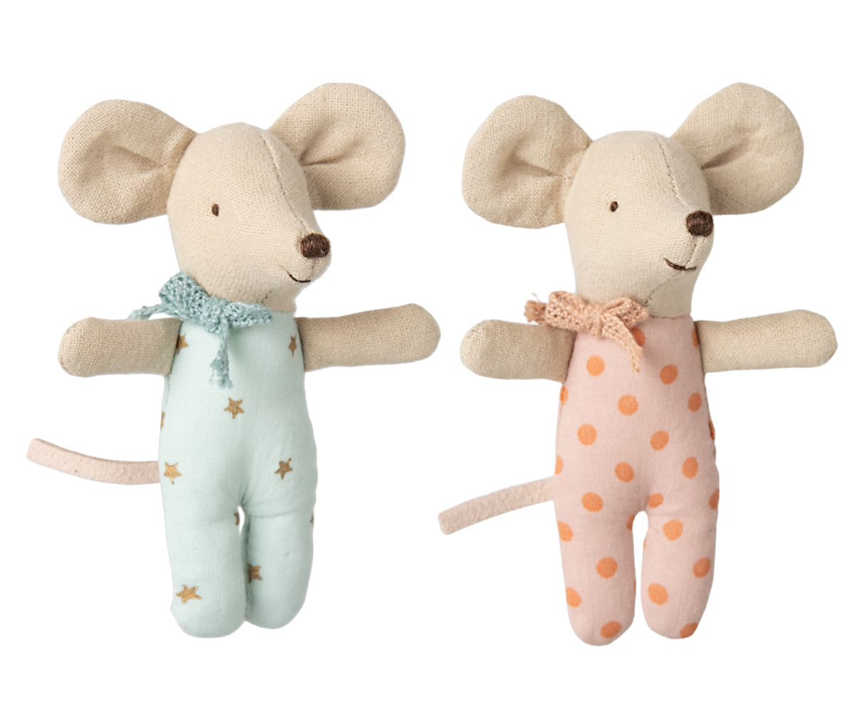 Maileg Baby Twins in Matchbox