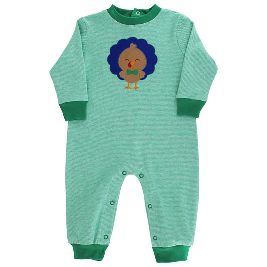 Turkey Tots - Boys Knit Romper