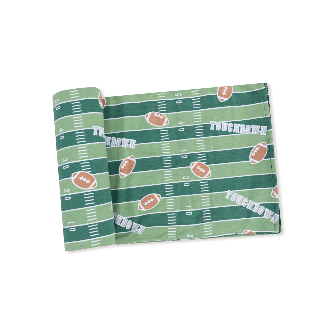Football Field - Glow in the Dark Swaddle Blanket